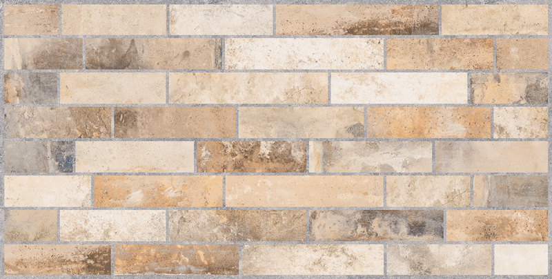 

Керамогранит Эстима Urban Bricks UB01 60х120 неполир