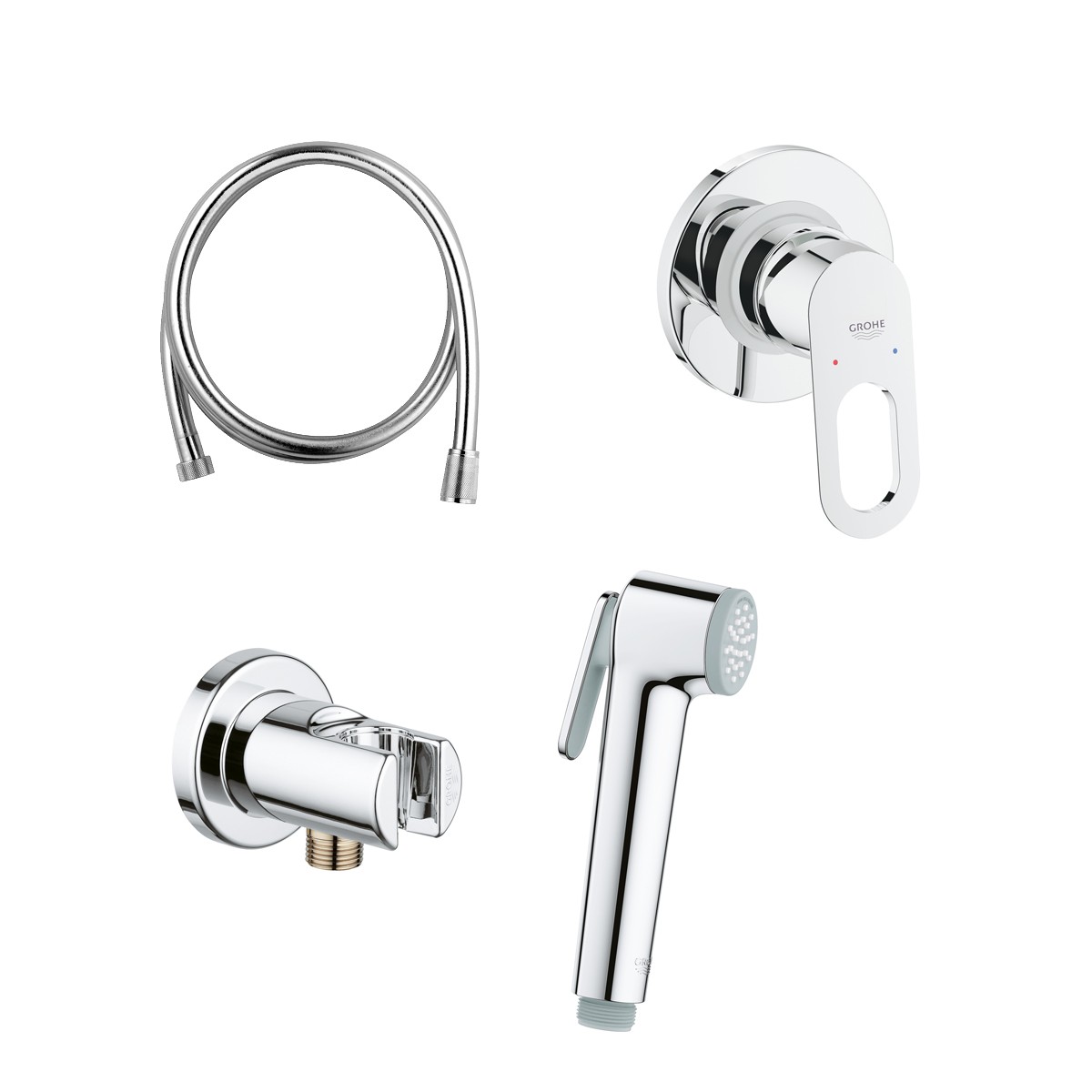 

Гигиенический комплект Grohe BauLoop 124895