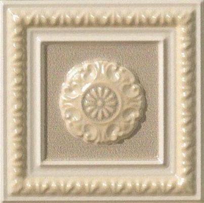 

Керамическая плитка Vallelunga Lirica P17100 Tortora Toz. Cornice вставка 10x10