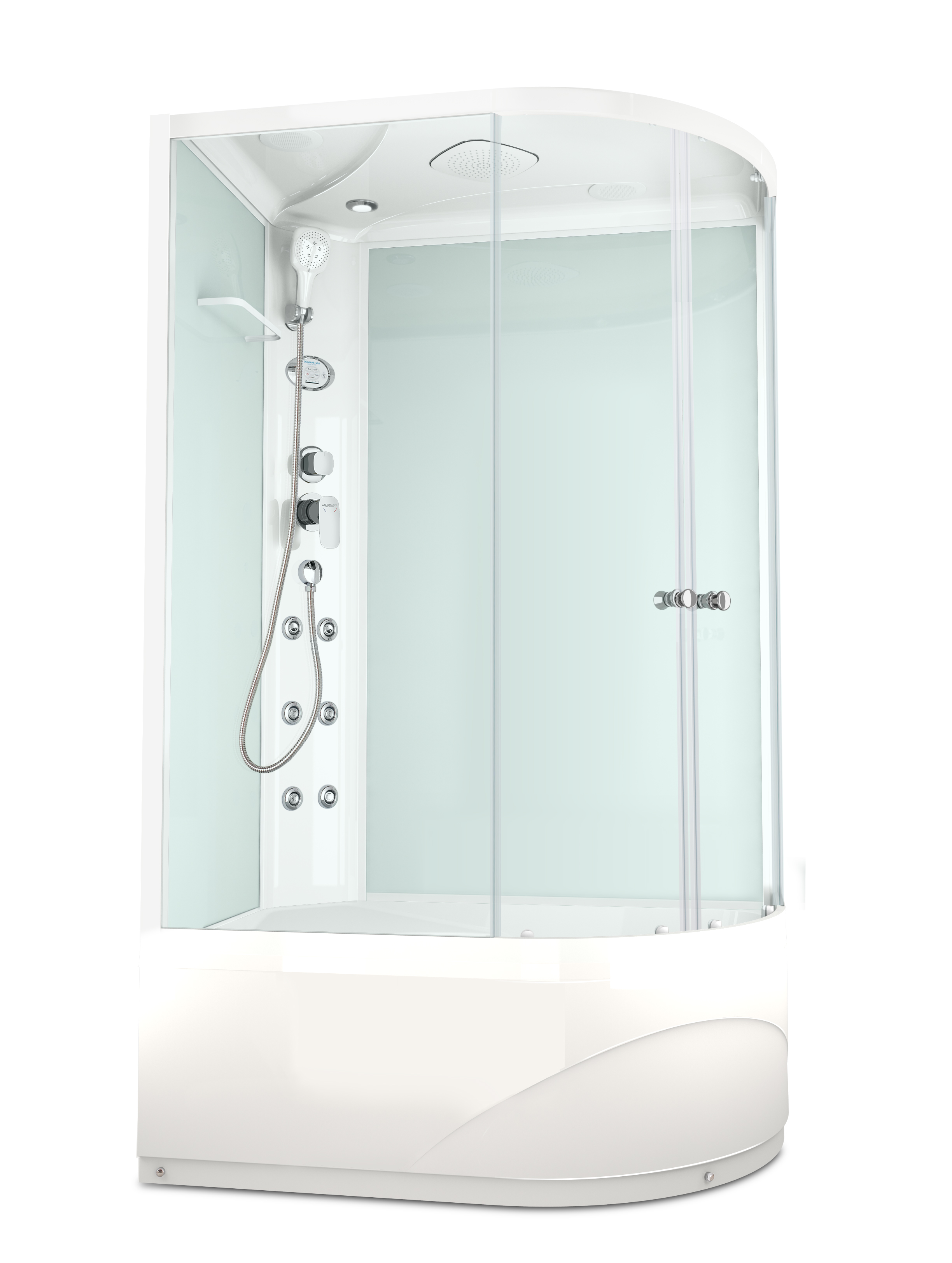

Душевая кабина DOMANI-Spa Delight 128 high L 120х80х218 DS01D128LHWCl10