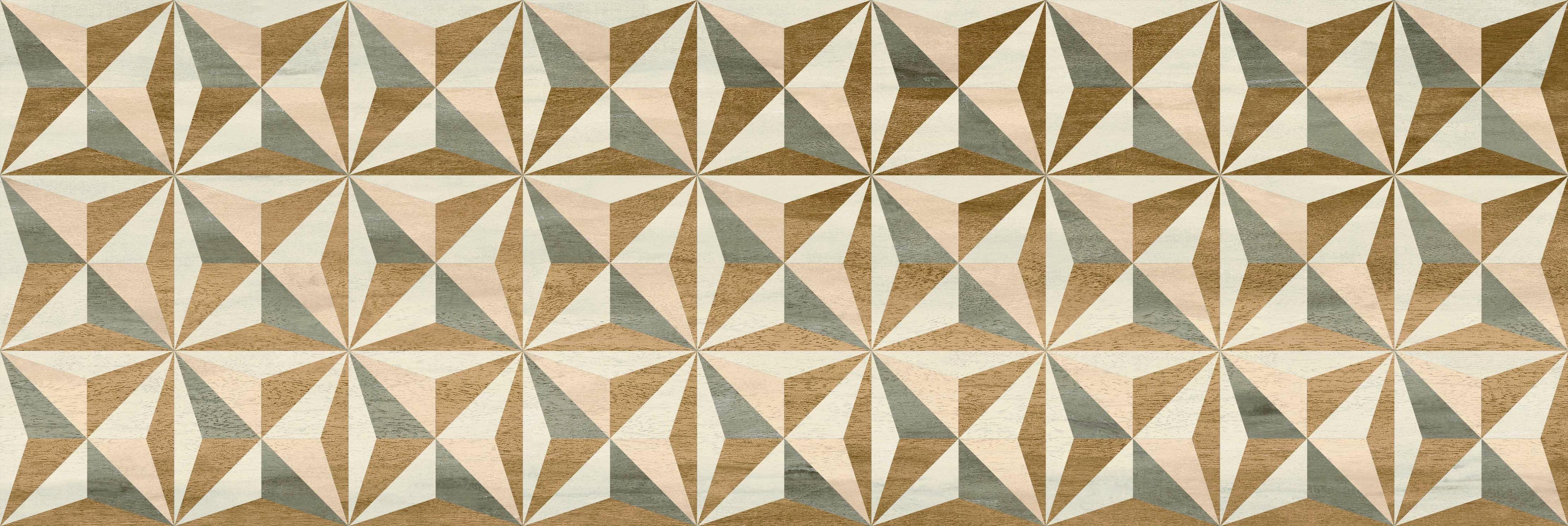 

Керамическая плитка Kerasol Trend Madera Estrella Rect настенная 25x75