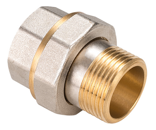 MVI Сгон разъемный прямой (американка) AquaHit 3/4"