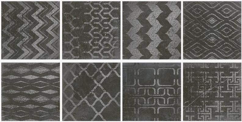 

Керамогранит Atrivm Cuadrado Glam Black (8mix) 23,5x23,5