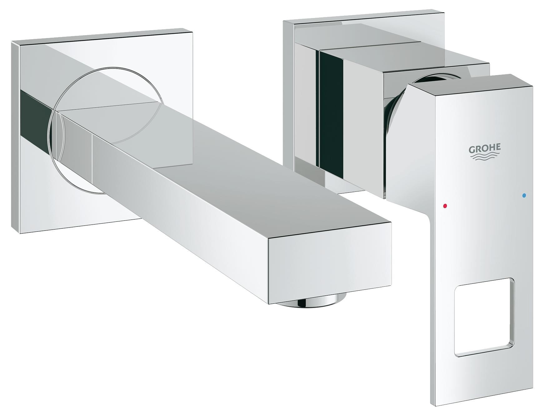 

Смеситель скрытого монтажа для раковины Grohe Eurocube с изливом (внешняя часть) 19895000