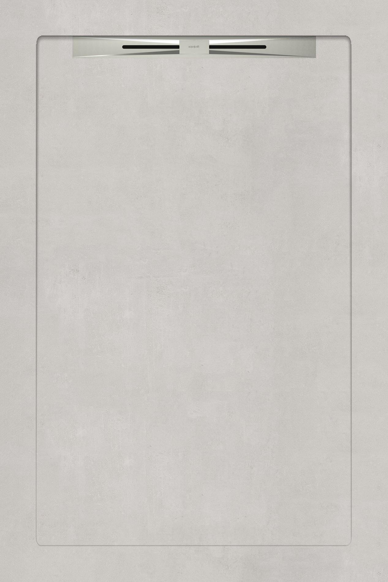 

Душевые поддоны Aquanit Beton White Slope Line 80x120