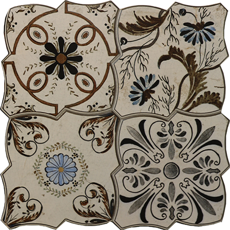 

Керамогранит Cristaсer Carnaby pav. Silver Decor 45x45