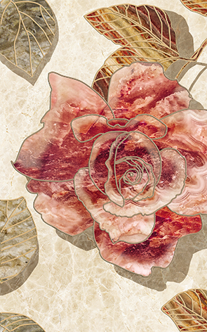 

Керамическая плитка Ceramica Classic Illyria flowers-1 Декор 25x40