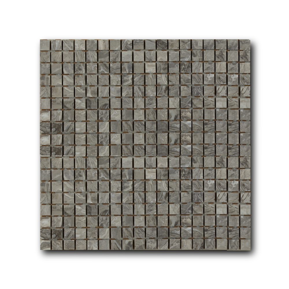 

Мраморная мозаика Art&Natura Marble Mosaic (1,5х1,5) Bardiglio Extra 30,5х30,5
