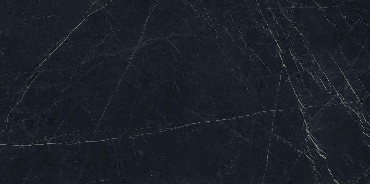 

Керамогранит Ariostea Marmi (6mm) Nero Marquina Levigato Silk 75x150