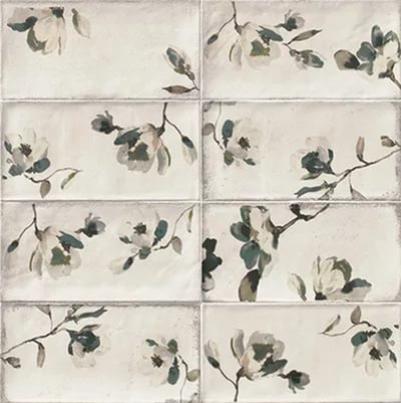 Керамическая плитка Mainzu Esenzia Fabola Green декор 15x30