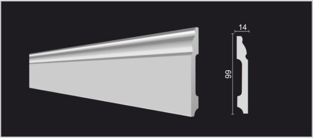 Плинтус Decor-Dizayn DD15