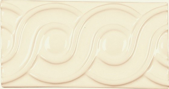 

Керамическая плитка Adex Neri ADNE4114 Relieve Clasico Biscuit Бордюр 7,5х15
