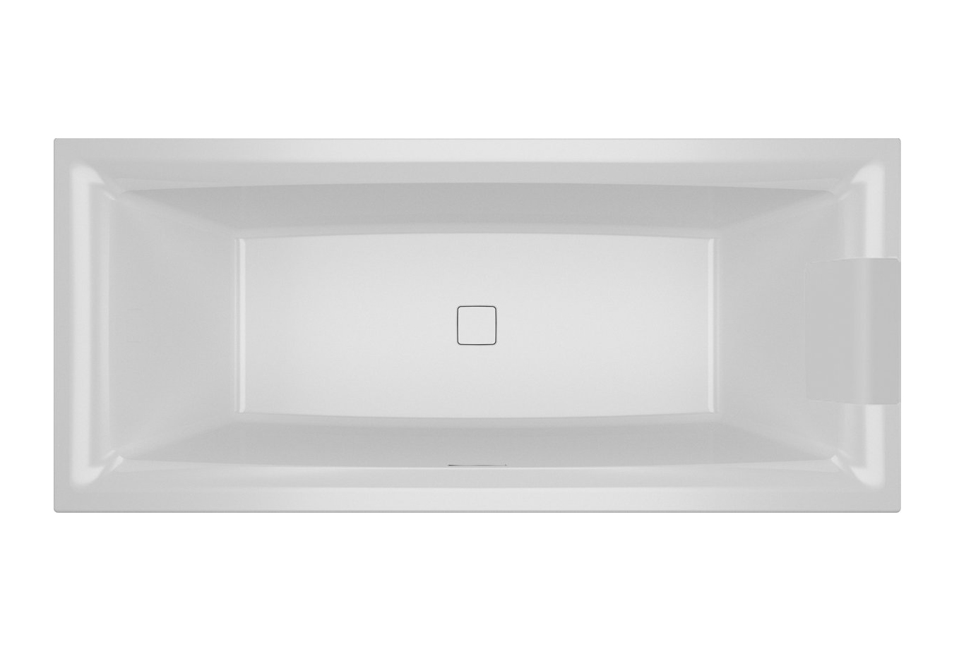 

Акриловая ванна Riho Still Square 180x80 + светодиоды и подголовник с размещением справа BR0100500K00130