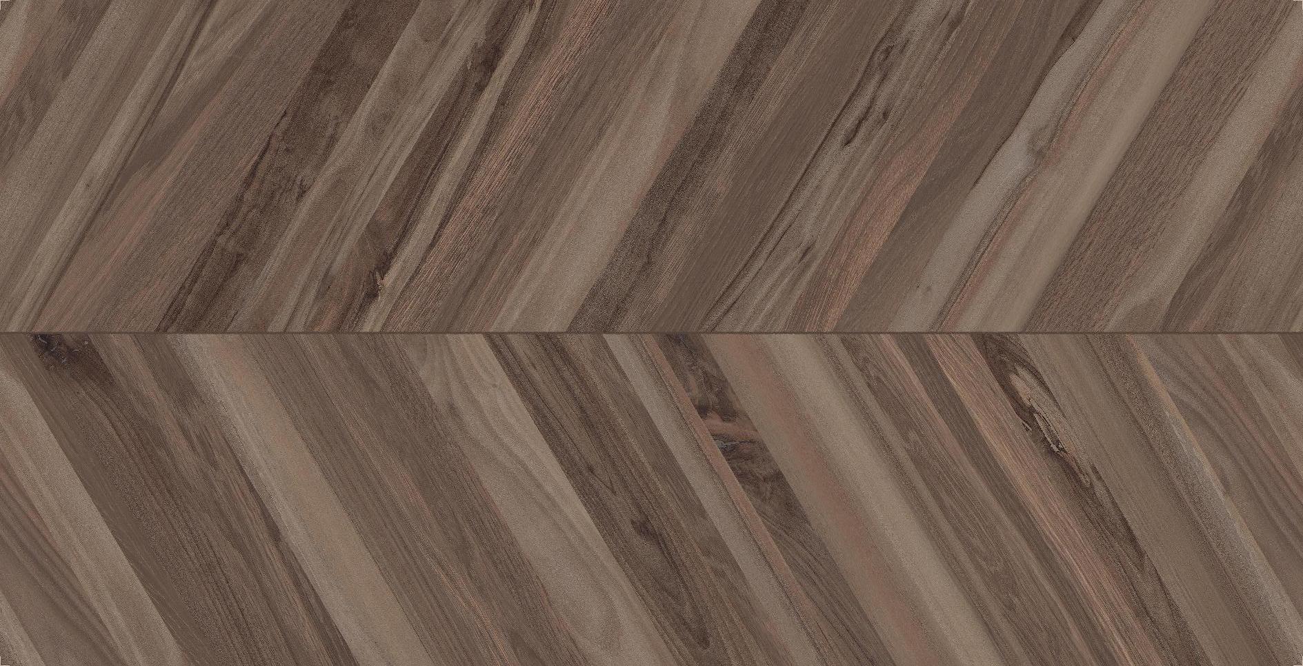 

Керамогранит Piemme Fleur De Bois 01914 (03026) Shevron Chocolat N/R 60x120