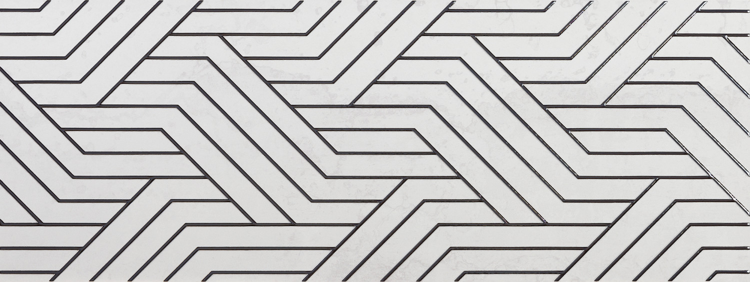

Керамическая плитка Azulev Expression Dec. Zeta Perla декор 25x65