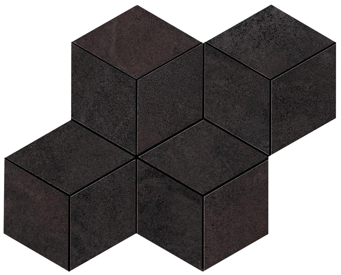 

Керамогранит Atlas Concorde Blaze A0UN Iron Mosaico Esagono Lapp мозаика 30х35