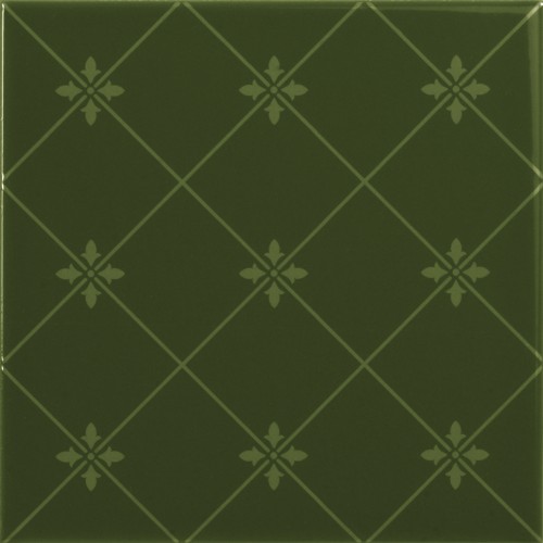 

Керамическая плитка Almera Noblesse Delis Verde Botella Настенная 20x20