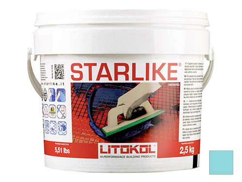 

Затирка Litokol эпоксидная Litochrom Starlike C.400 Бирюза 2,5кг