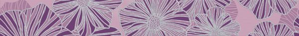 

Керамическая плитка Керлайф Splendida Malva Бордюр 50,5x6,2