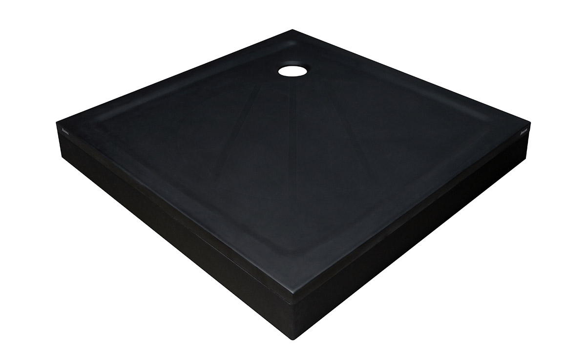 Душевой поддон Ravak Perseus Pro 100x100 черный матовый XA03AA01010BM