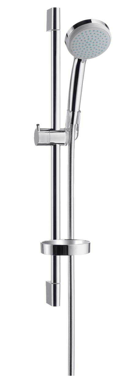

Душевой набор Hansgrohe Croma 100 со штангой 65 см и мыльницей 27776000