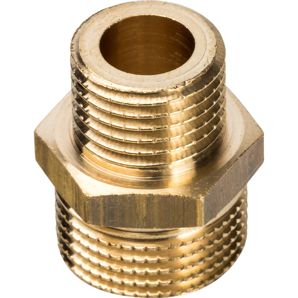 

STOUT Ниппель переходной НН 3/8" x 1/4"