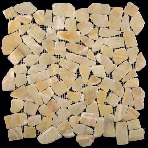 

Мозаика из оникса Natural Paladium M073-ML (Onyx Yellow) 30,5х30,5