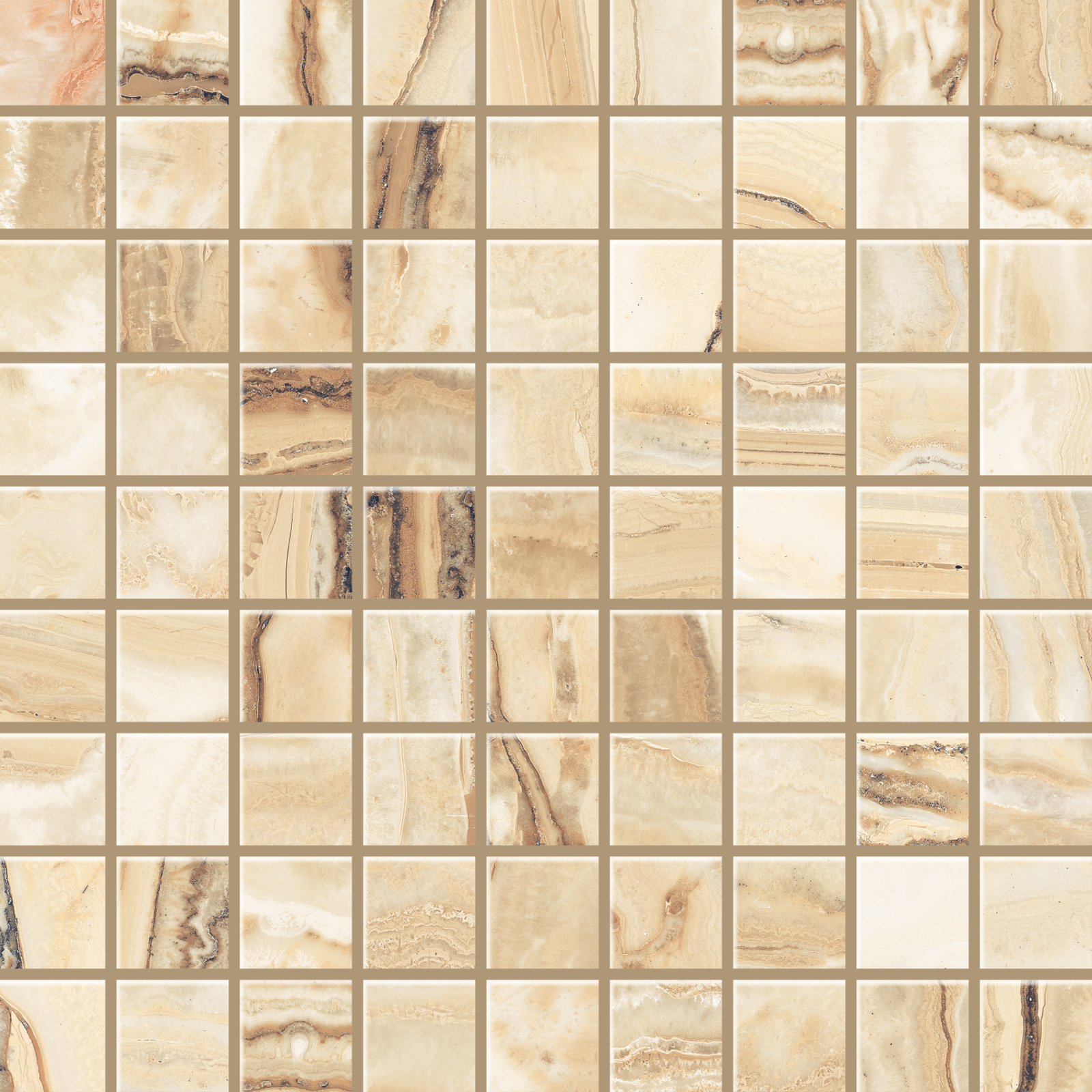 

Мозаика Эстима Capri CP02 (3*3) 30x30 Неполир.