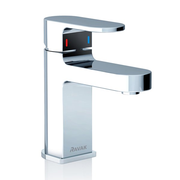 

Смеситель для раковины Ravak Chrome CR 012.00 без донного клапана X070041