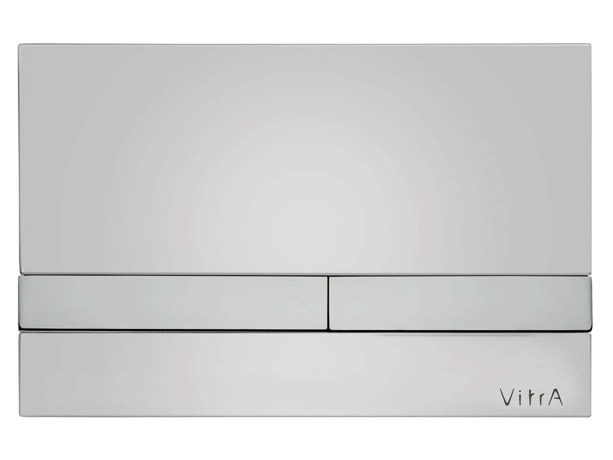 

Клавиша смыва Vitra Select для инсталляций 742-XXXX, глянцевый хром 740-1121