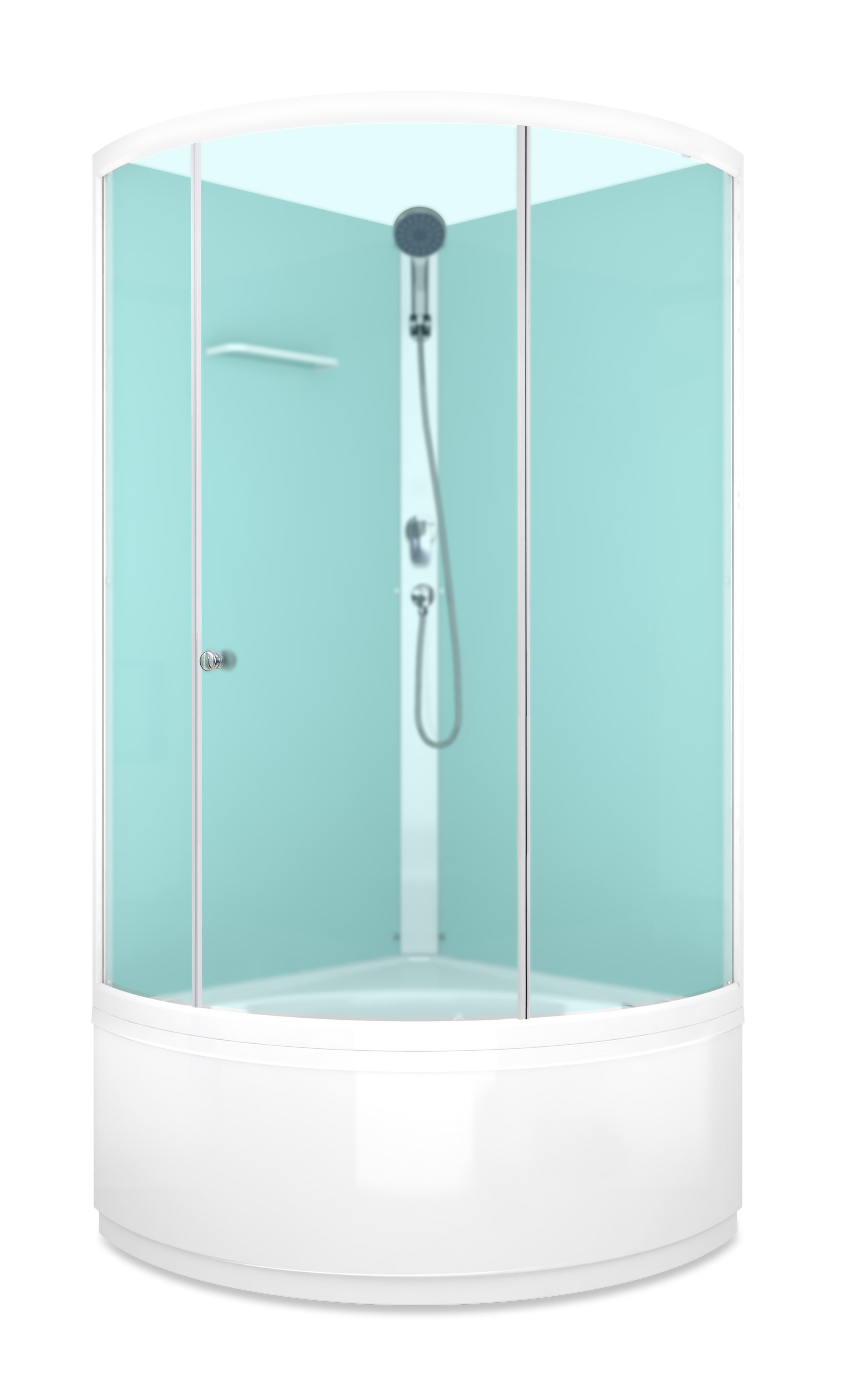 

Душевая кабина DOMANI-Spa Simple high без крыши 90х90х204 DS01ES99HWM00