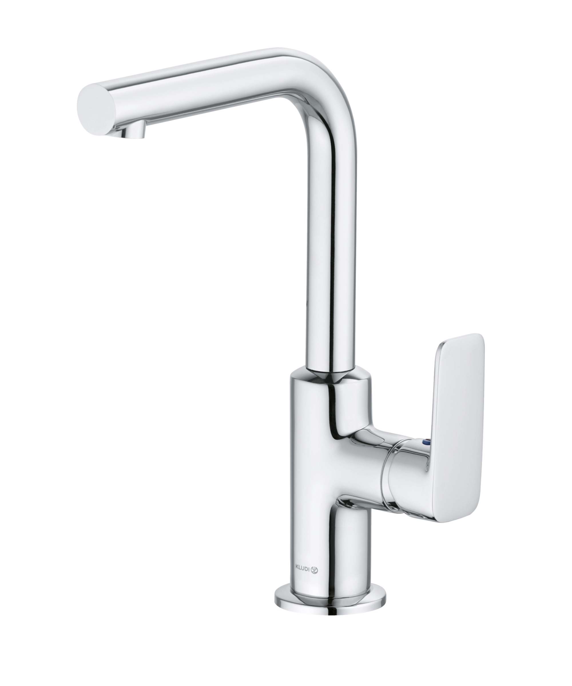 

Смеситель для раковины Kludi Pure&Style с донным клапаном хром 400250575