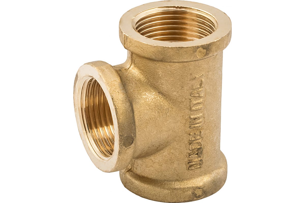 Elsen Тройник ВВВ 3/4", 3/4", 3/4" латунь равнопроходной
