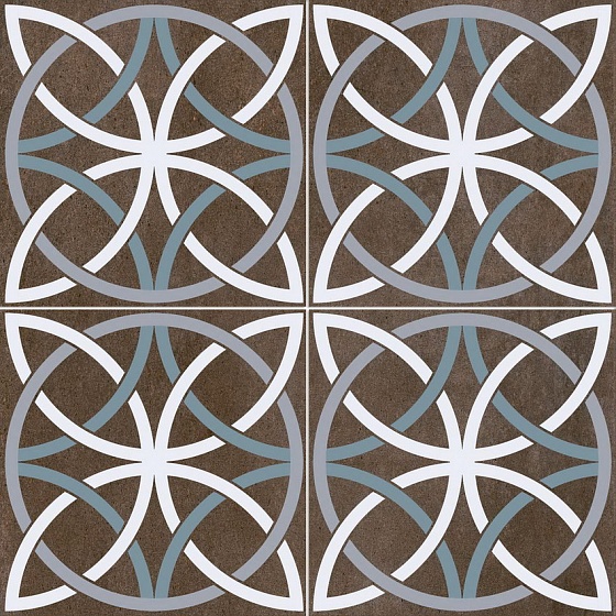 

Керамическая плитка Dual Gres Chic Bosham Black напольная 45x45