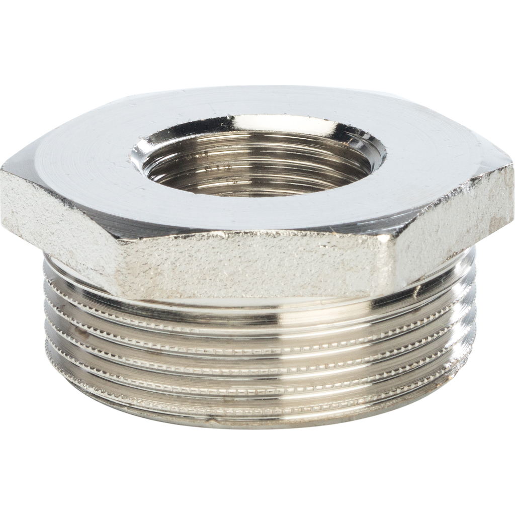 STOUT Футорка НВ 1" x 3/8" никелированная