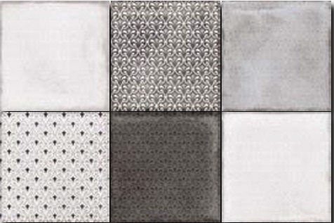 

Керамическая плитка Equipe Splendours 24057 Royal Grey декор 15x15