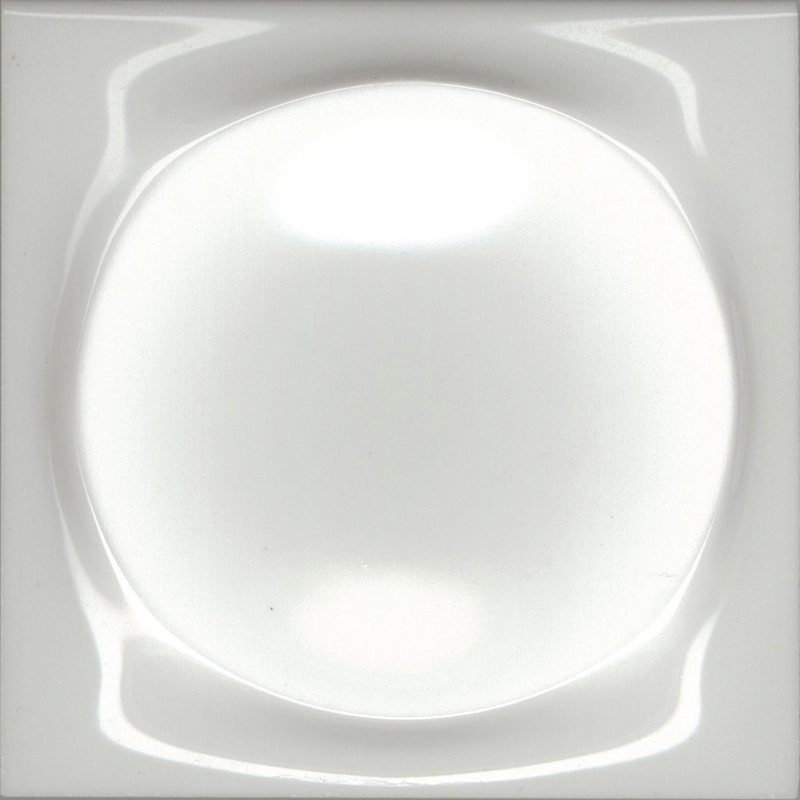 

Керамическая плитка Absolut Keramika Monocolor Decor Circle Blanco Декор 10x10