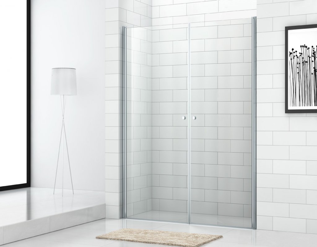 

Душевая дверь в нишу CEZARES ECO-O-B-2 1900x800 Хром