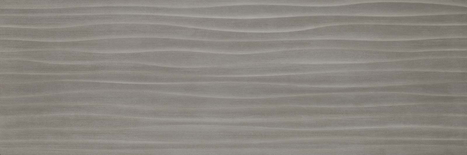 

Керамическая плитка Marazzi Italy Materika MMFY Str Wave Antracite Rett. Настенная 40x120