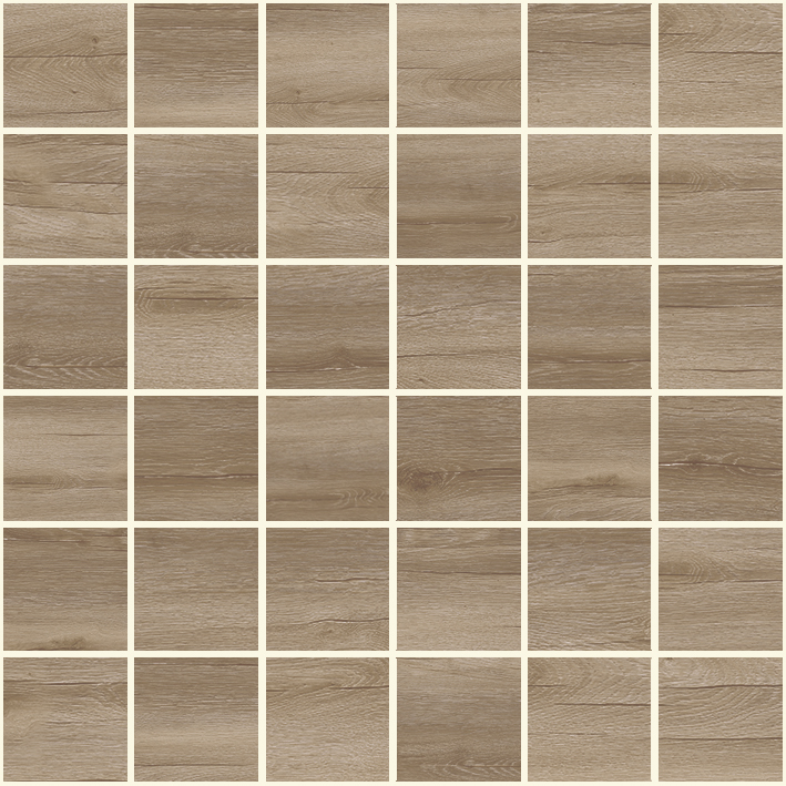 

Керамическая плитка Timber Мозаика коричневый 30х30