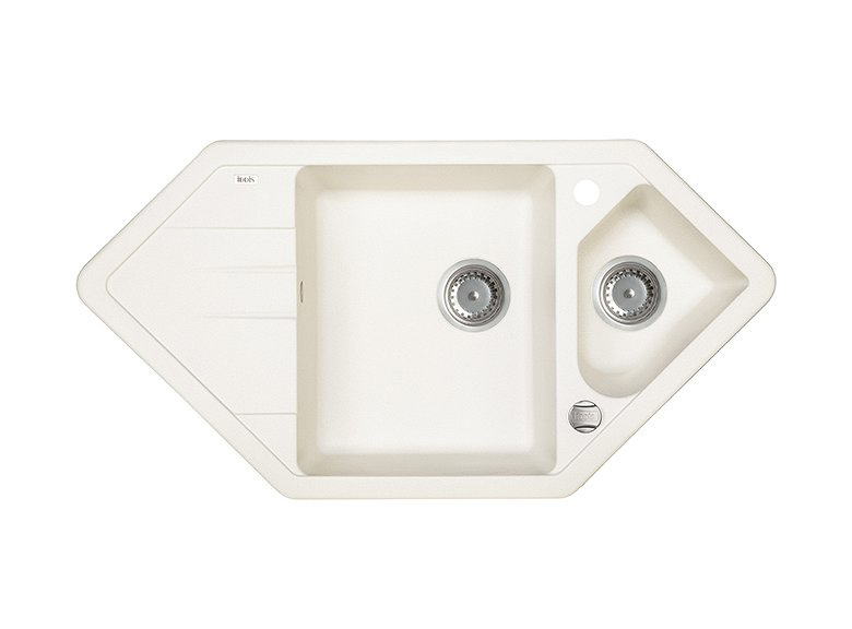

Мойка для кухни IDDIS Vane G угловая 1 1/2 чаши 960х500 V30W965i87 белый