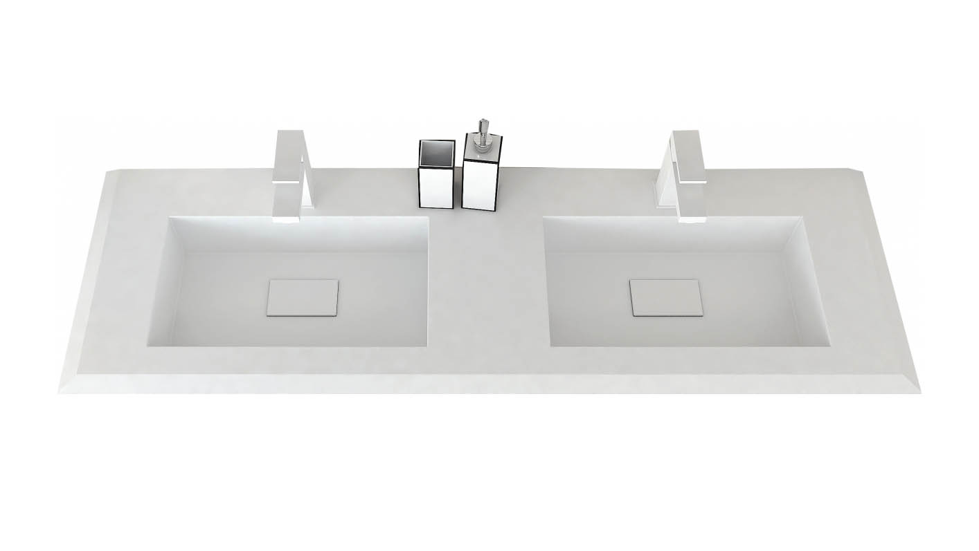 

Раковина с двумя чашами Cezares BELLAGIO 141 50215 Bianco opaco