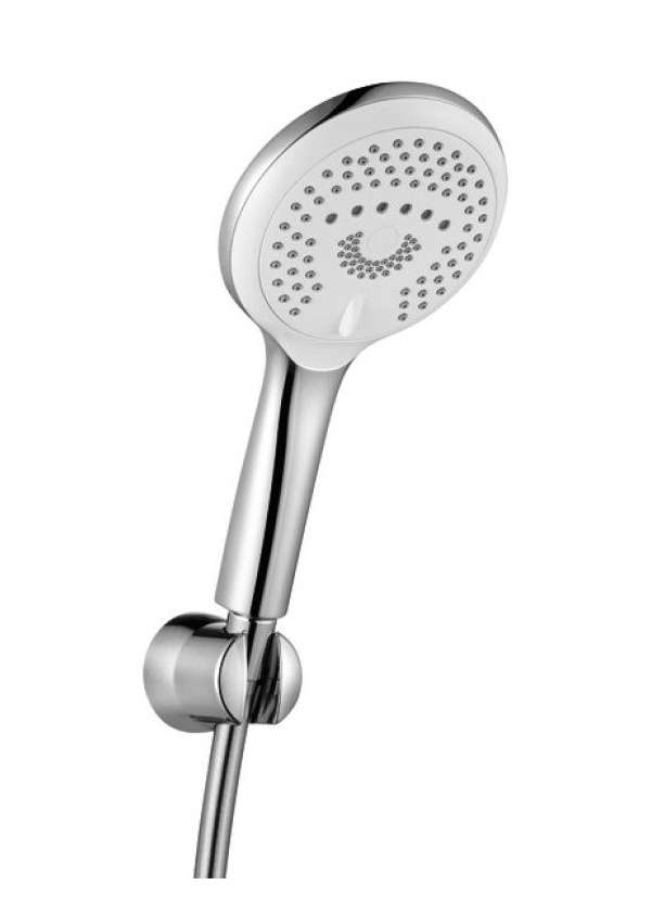 

Ручной душ Kludi Freshline 3 режима, с держателем, хром 6795005-00