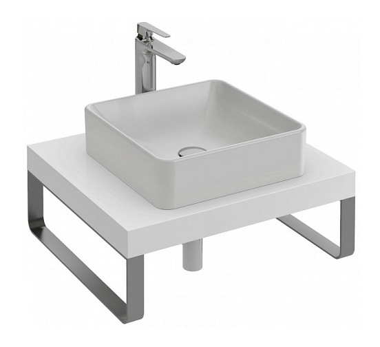 

Столешница для раковины Jacob Delafon Parallel 80 белый блестящий EB62-0800-N18