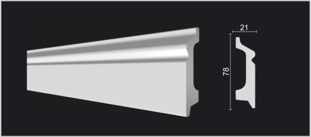 Плинтус Decor-Dizayn DD122