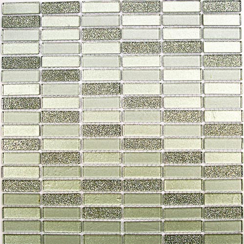 

Стеклянная Мозаика Bonaparte Silver Light (4x15x48) 30x30,5