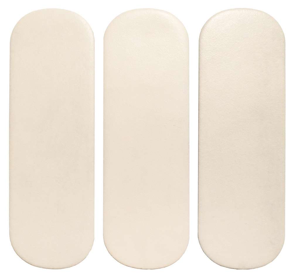 Керамическая плитка DNA Tiles Calema Oval White Matt настенная 5,2х16