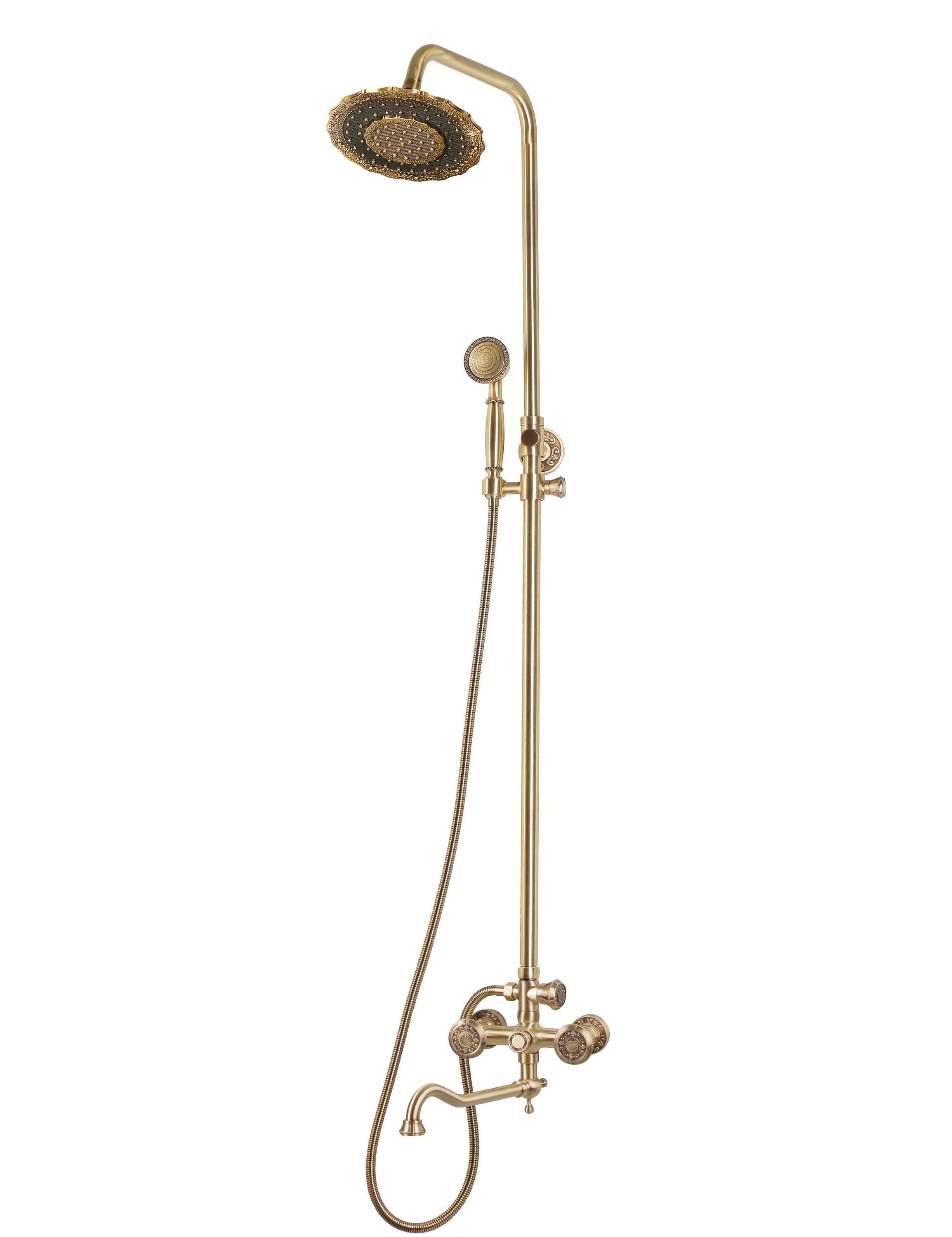 

Комплект для ванны и душа Bronze de Luxe ROYAL 10121DDF