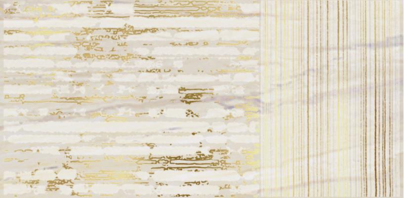 

Керамогранит Brennero Venus Decor Lumia Gold Sand Lapp/Rett декор (комп/2шт) 30x60