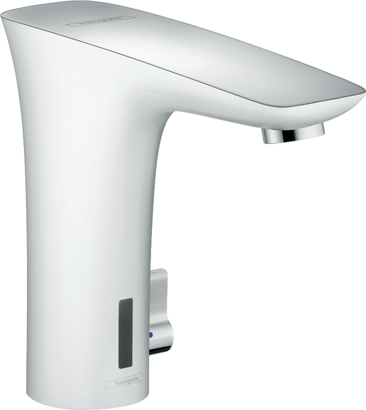 

Смеситель для раковины Hansgrohe PuraVida 130 с регулировкой температуры, питание от батареек 15170400